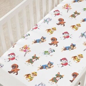 Pottery Barn Kids Paw Patrol Organic Crib Sheet
